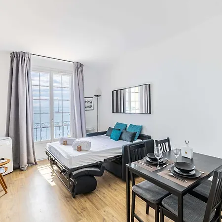 Charming Appt - 1bd 4p- Sea View - Centre Apartment